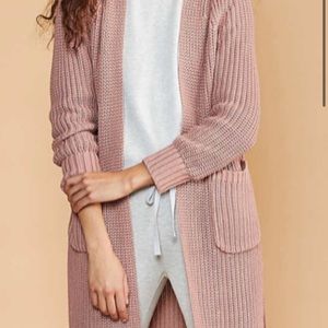 Lou & Grey stitchy open cardigan